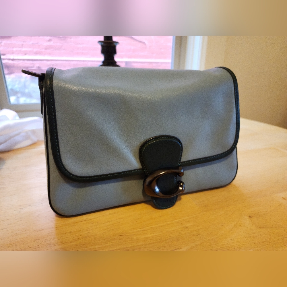 Coach Soft Tabby Sage Colorblock